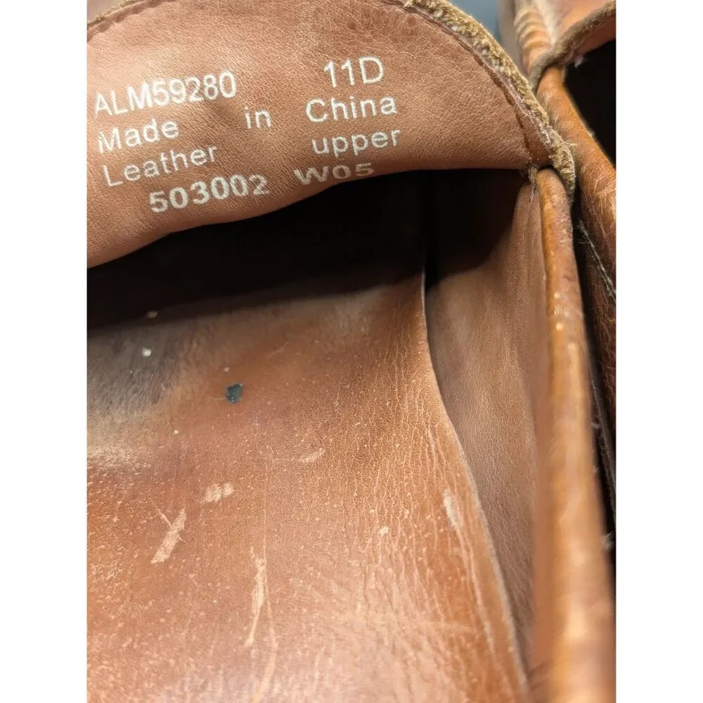 Polo Ralph Lauren Leather Driving Loafers Brown Men's Size 11D